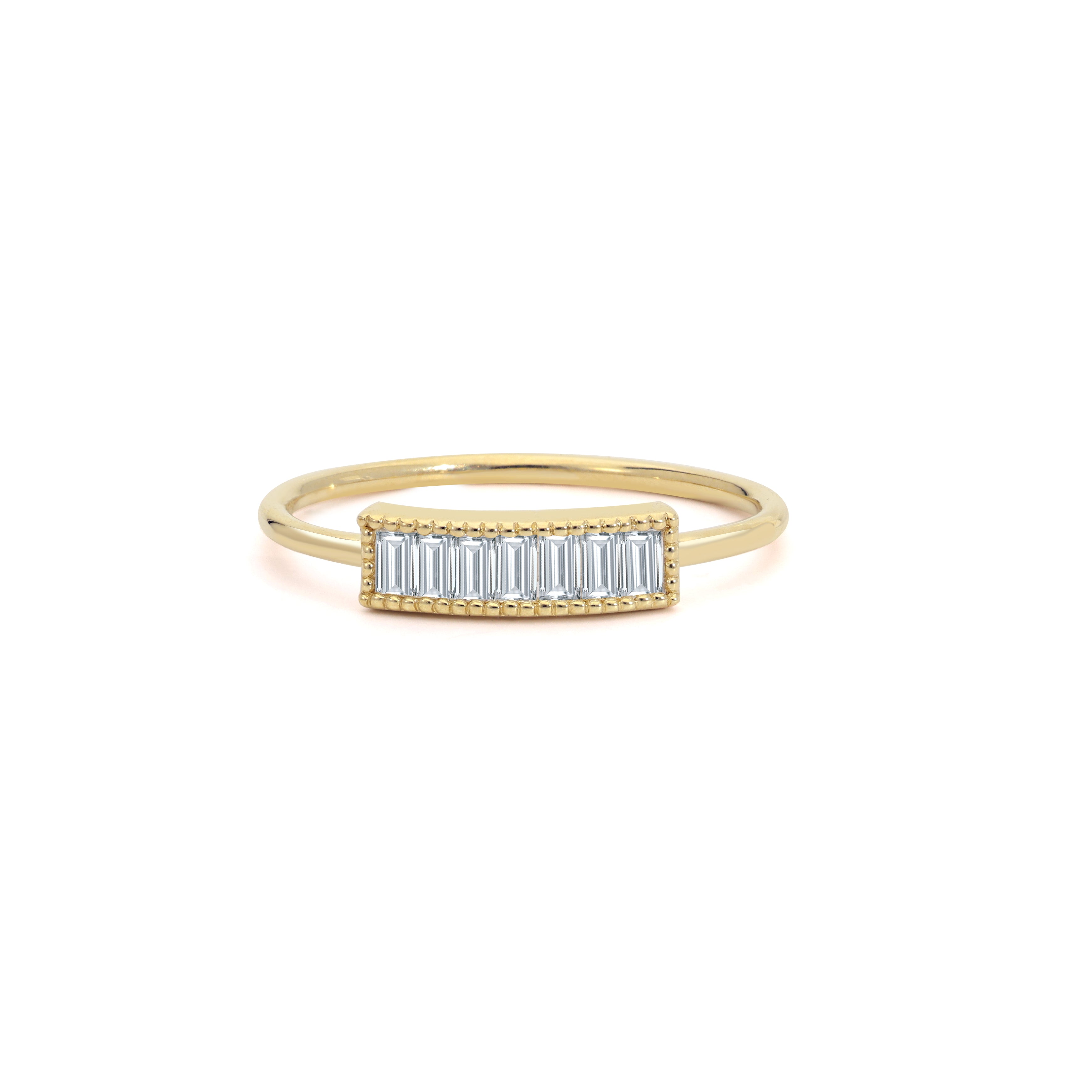 Baguette Diamond Wedding Ring