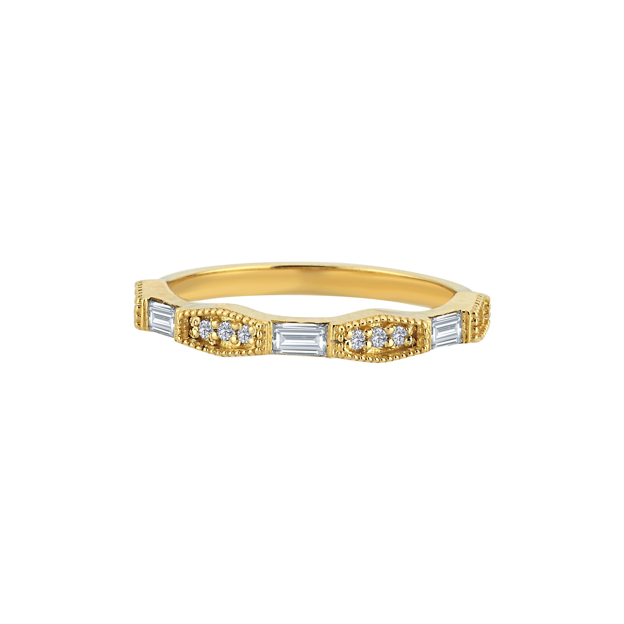 Baguette Diamond Wedding Ring
