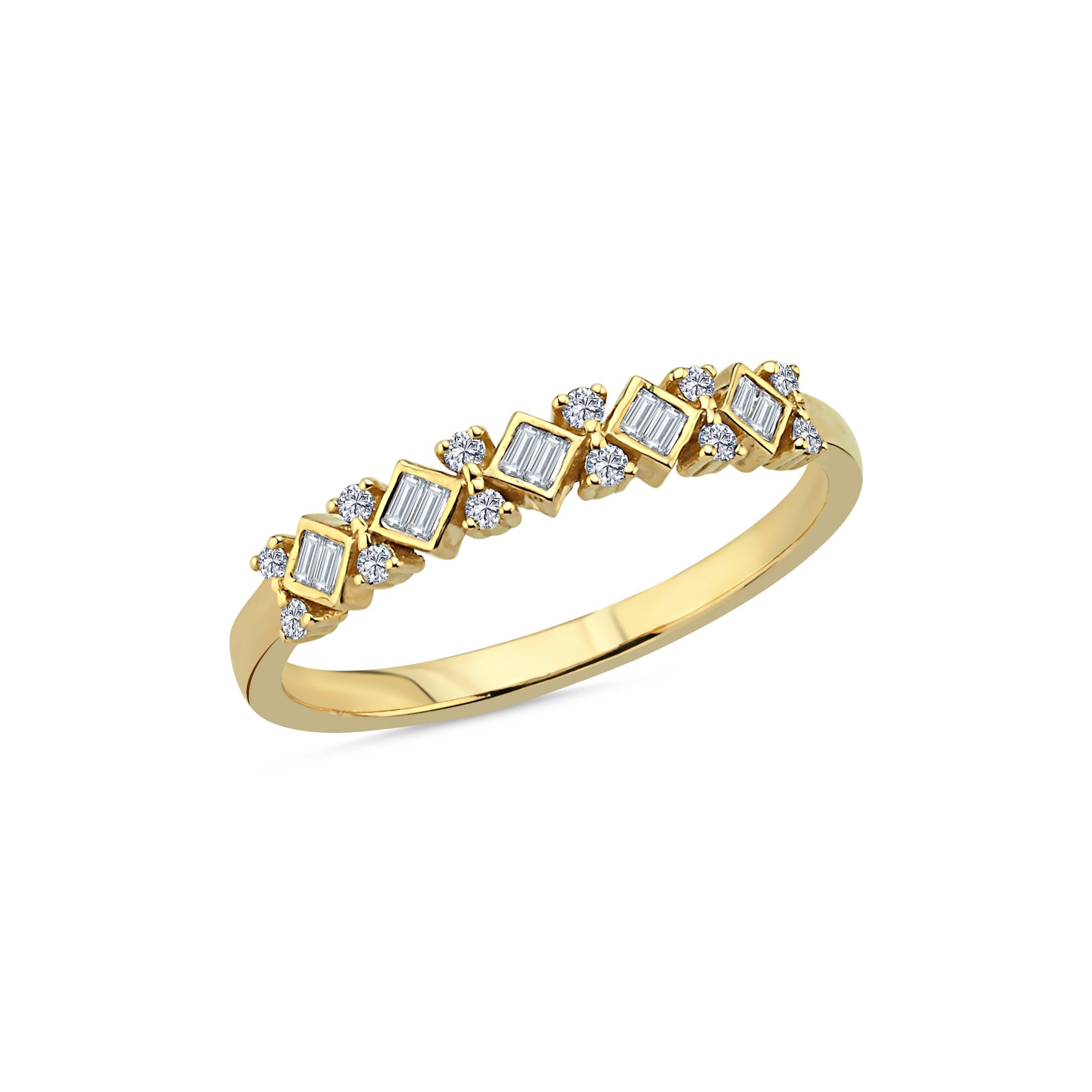 Baguette Wedding Ring