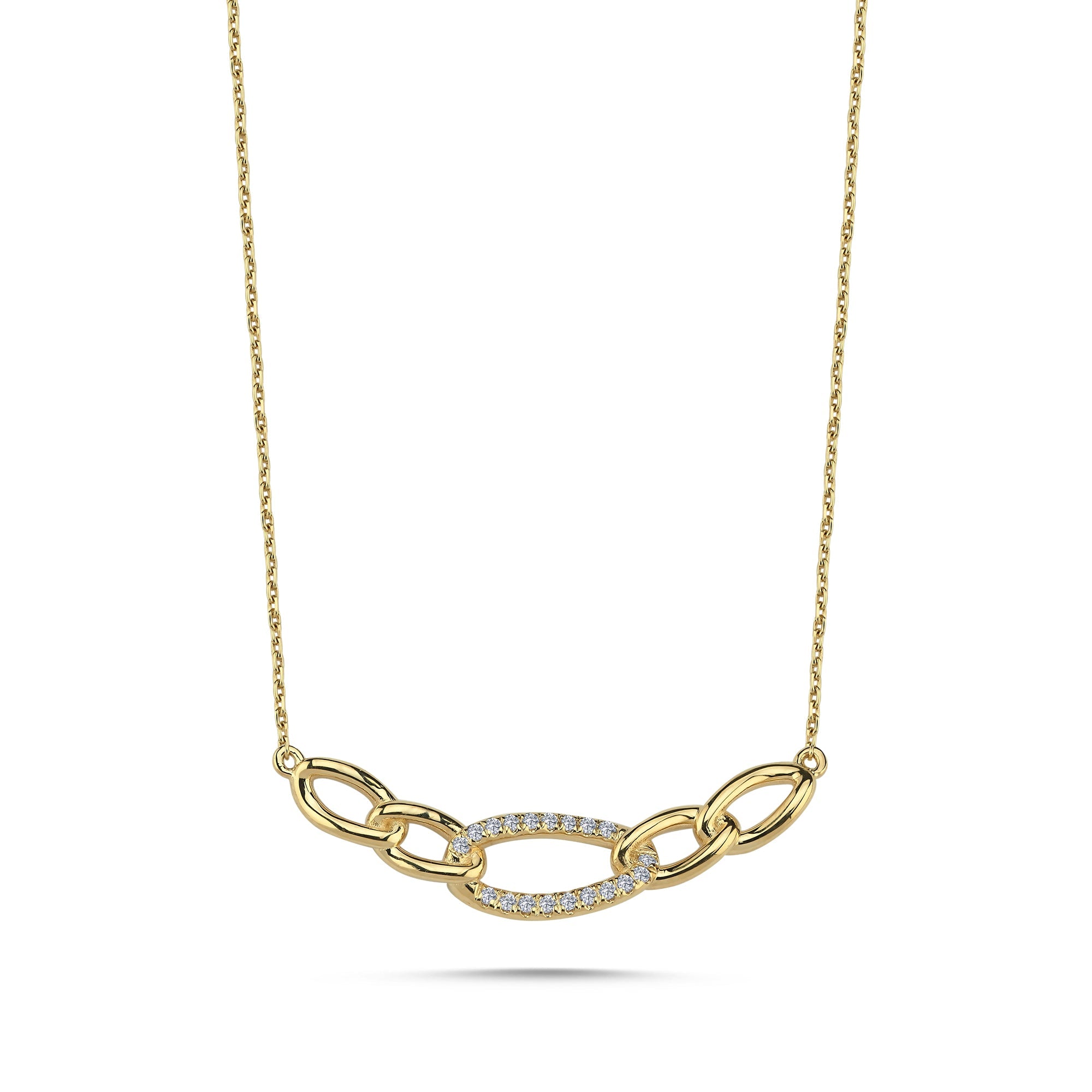 Dainty Diamond Chain Necklace
