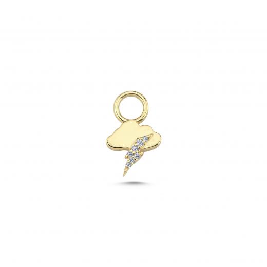 Diamond Cloud and Lightning Charm