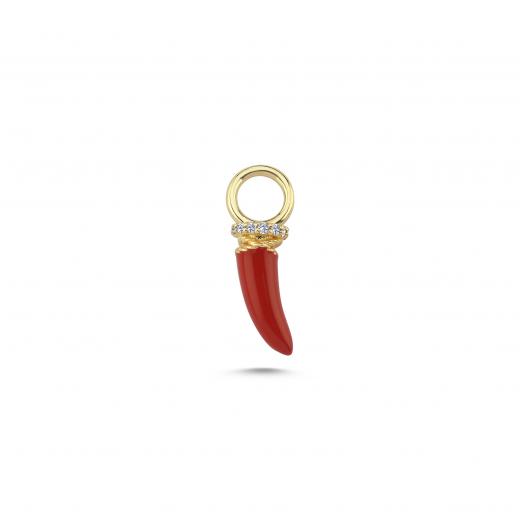 Diamond Red Pepper Charm