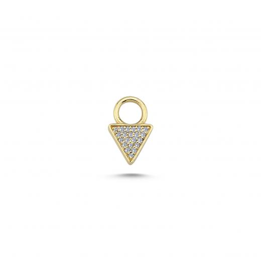 Diamond Triangle Charm