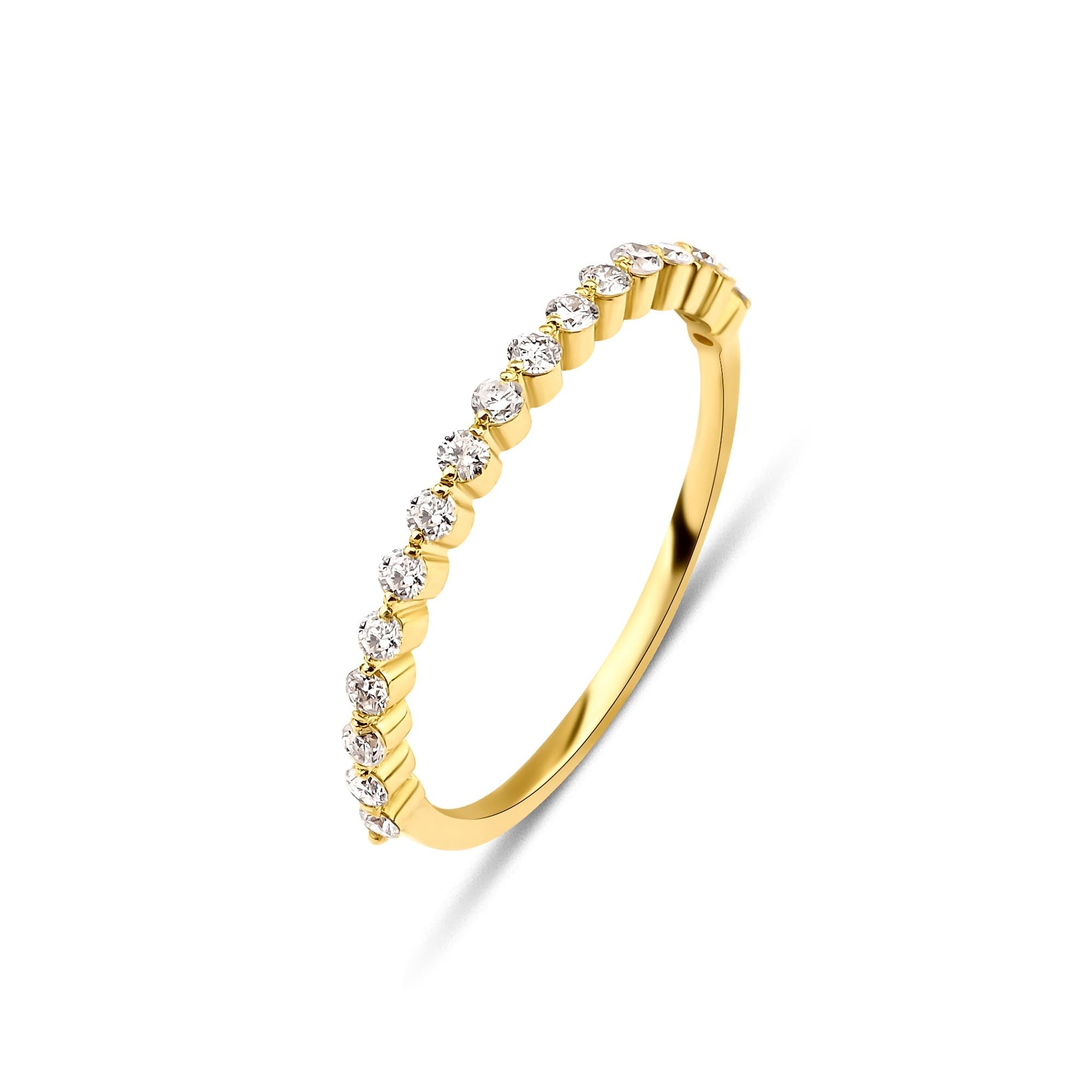 Round Diamond Wedding Ring