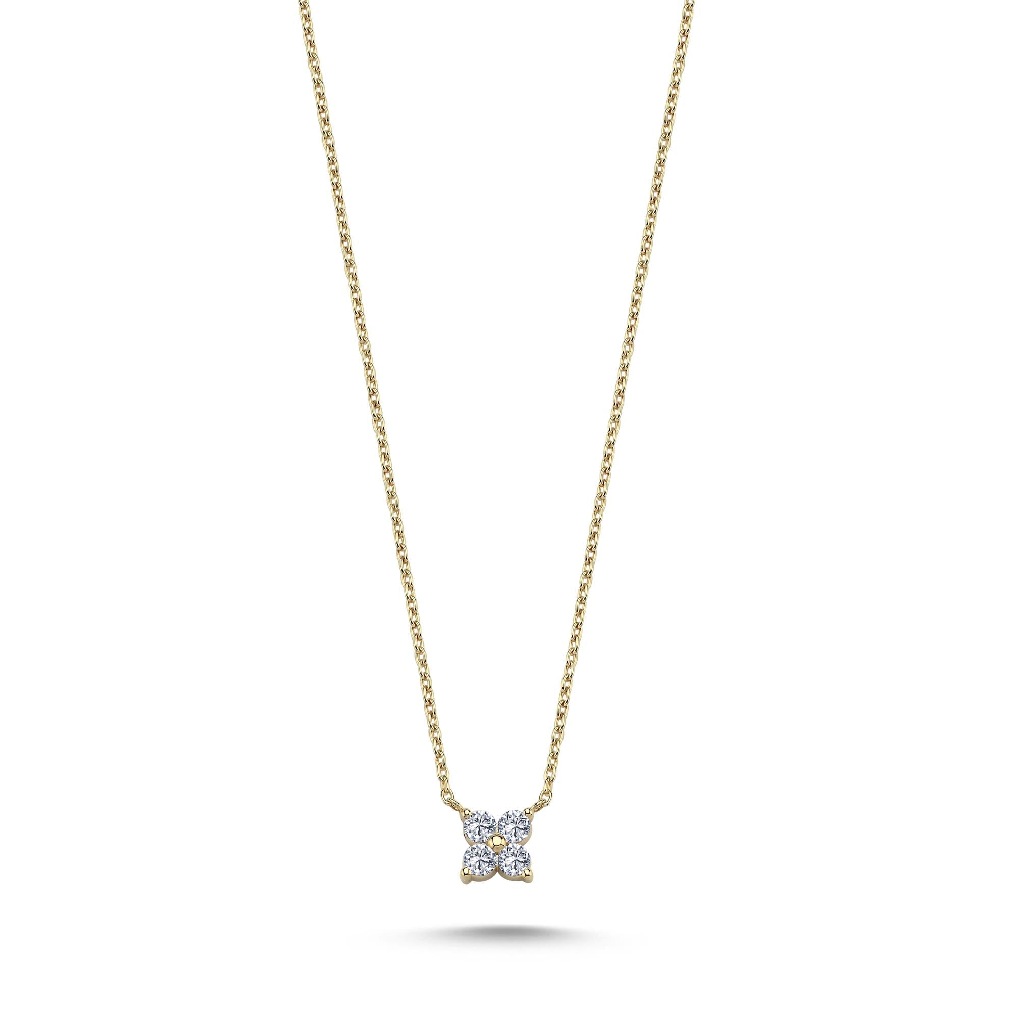 Tiny Diamond Necklace